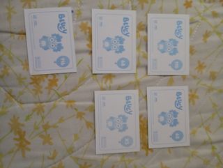 Intercambio cromos bluey Panini