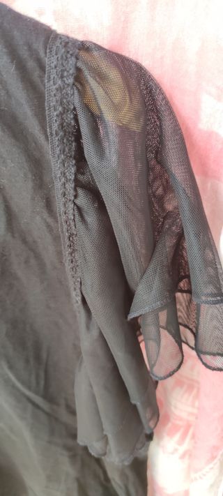 Camiseta River Island Plus negra - 5XL