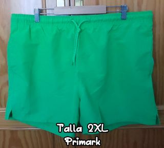 Rebajado Bañador Primark verde 2XL