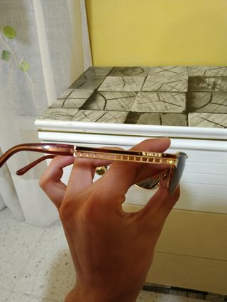 Gafas sol mujer | Marrón-Dorado