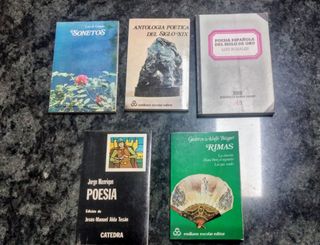 Libros poesía: Rimas, Sonetos