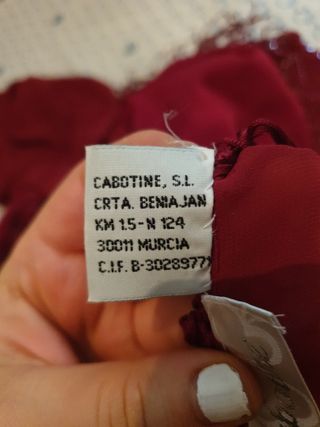 Vestido Cebotine y fular