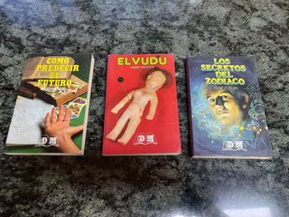 Libros: Zodiaco y Predicción del Futuro y vudu