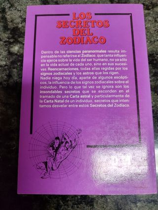 Libros: Zodiaco y Predicción del Futuro y vudu