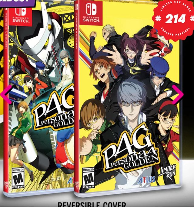 Persona 4 Golden precintado - Nintendo Switch