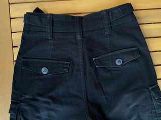 Pantalón cargo Bershka negro