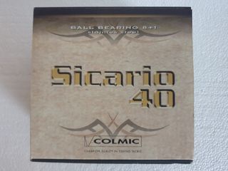 Carreto pesca Colmic Sicario 40 com duas bobines