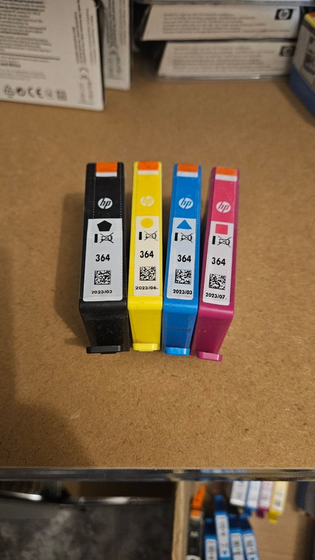 Cartuchos HP 364 (4 unidades)