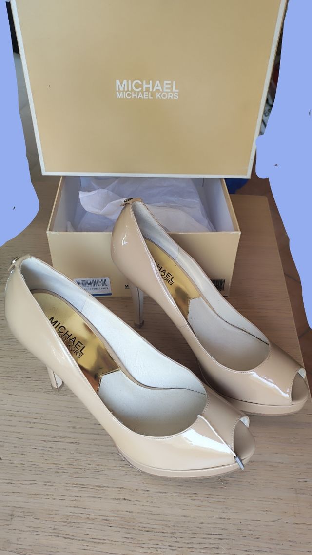Michael Kors York Platform - Beige - 40