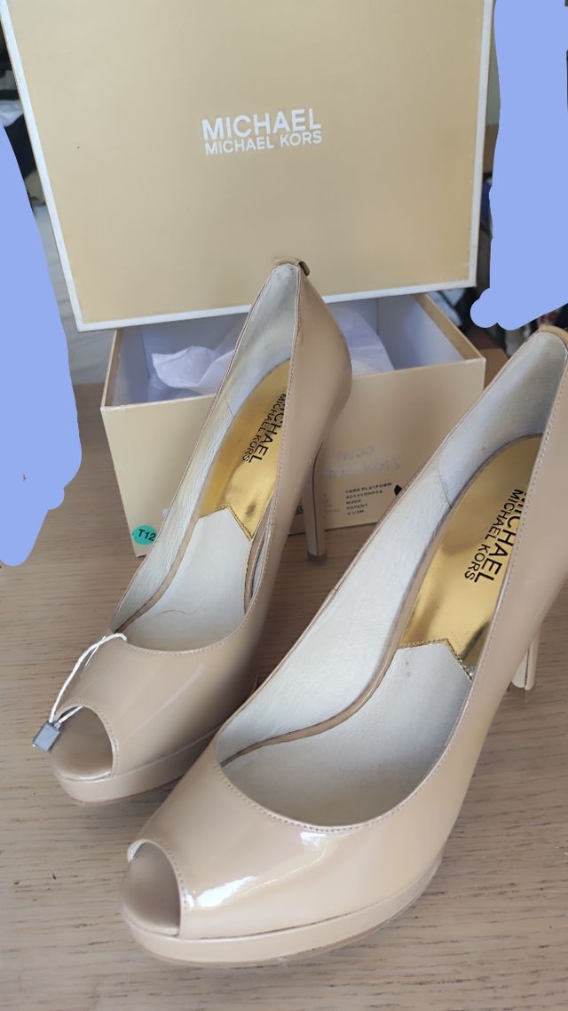 Michael Kors York Platform - Beige - 40