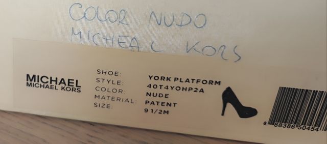 Michael Kors York Platform - Beige - 40