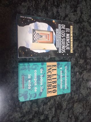 Libros: El Mensaje de los Sueños & El Libro Increí