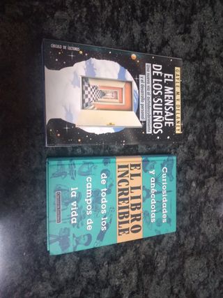 Libros: El Mensaje de los Sueños & El Libro Increí