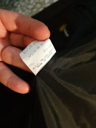 Chaqueta traje negra