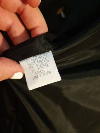 Chaqueta traje negra
