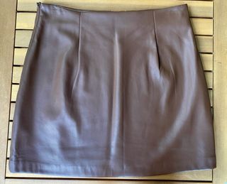 Minifalda marrón Pull&Bear