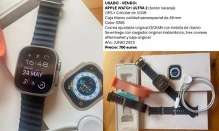Apple Watch Ultra 2 Gris - 32GB