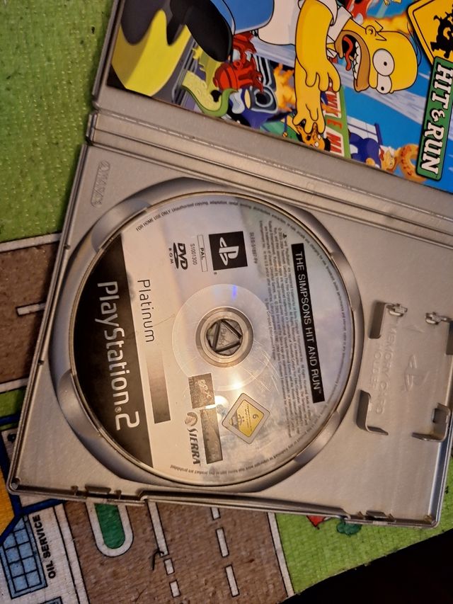 PS2: Ratchet, Lara Croft, Simpsons