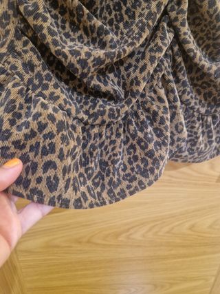 Falda Zara - Animal Print