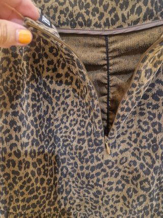 Falda Zara - Animal Print