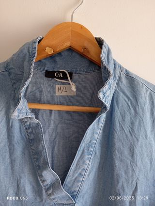 Vestido vaquero azul