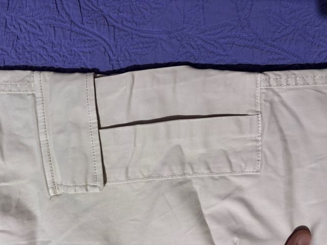 Pantalones cargo Bershka beige SIN ESTRENAR