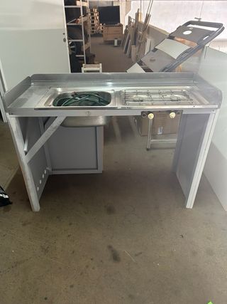 Mueble cocina camper 2 fuegos