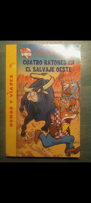 Lote de 5 libros de Geronimo Stilton 