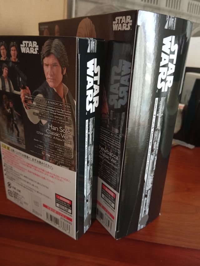 Han Solo & Chewbacca - Star Wars S.H. SH Figuarts
