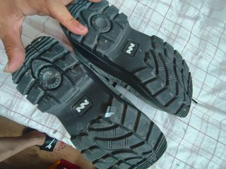 Zapatos seguridad gris -botas de punta de acero,
