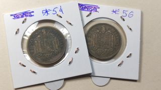 Lote 2,5 Pts 1953 *54 y *56 