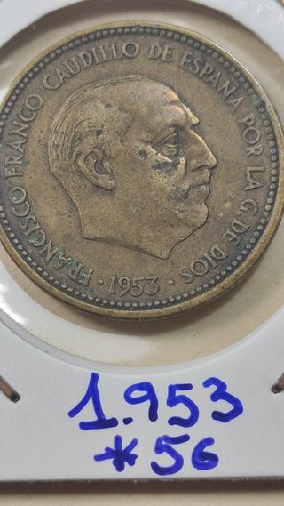 Lote 2,5 Pts 1953 *54 y *56 