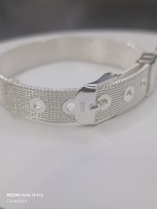 Brazalete plata S925 Tipo Reflexions.