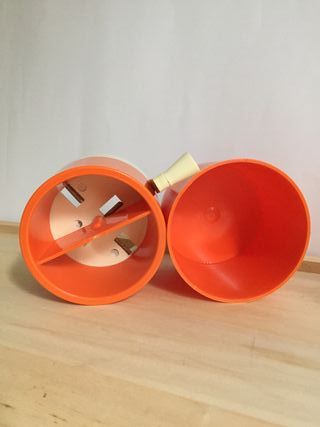 Tritaghiaccio vintage arancione