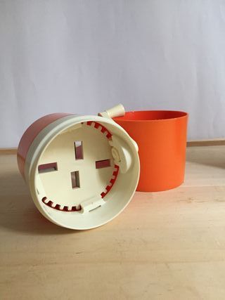 Tritaghiaccio vintage arancione