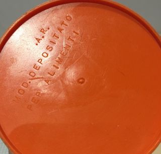 Tritaghiaccio vintage arancione