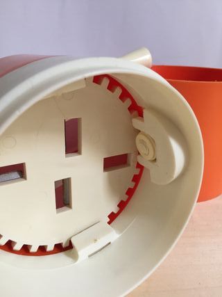 Tritaghiaccio vintage arancione