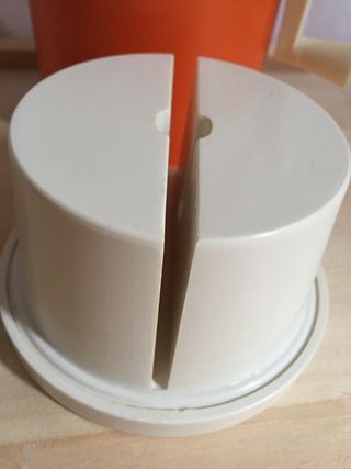 Tritaghiaccio vintage arancione