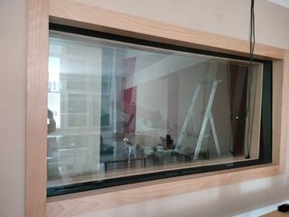 Mamparas acústicas cristal - estudio