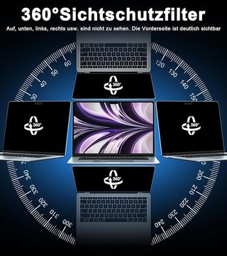 STARY 360° Filtro privacidad MacBook Air 13,6''