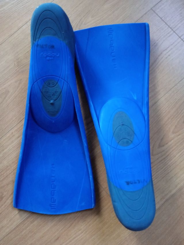 Aletas natación y buceo Decathlon 44 Nabaiji