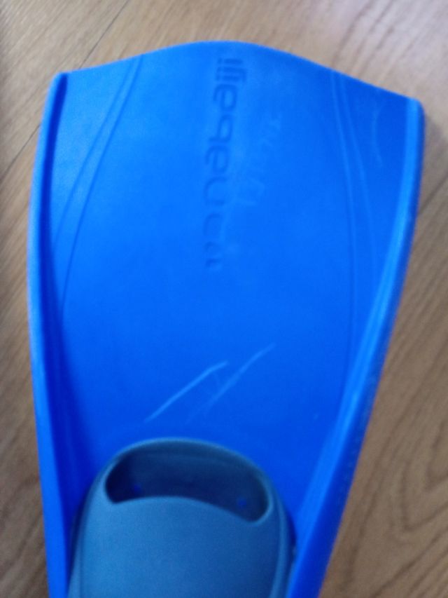 Aletas natación y buceo Decathlon 44 Nabaiji