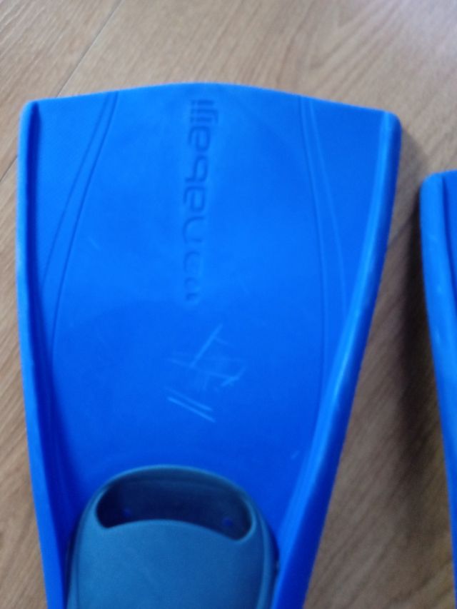 Aletas natación y buceo Decathlon 44 Nabaiji