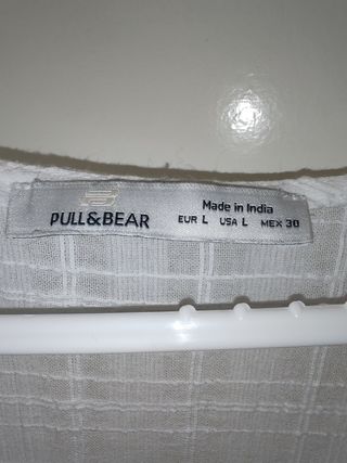 Vestido blanco asimétrico