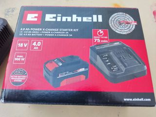 Cargador Einhell Power X-Change 18V 4.0Ah
