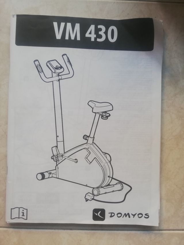 Bicicleta estática Domyos VM430
