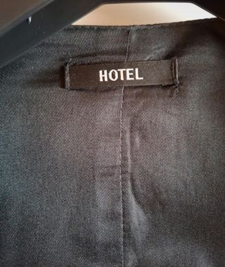 Gilet Hotel grigio-nero tg S