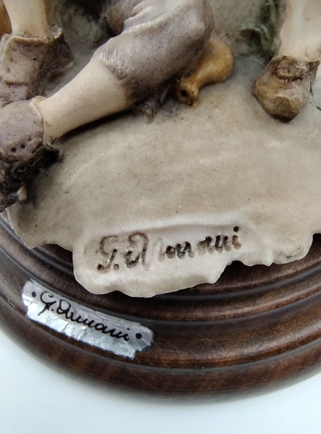 2 Statuette Giuseppe Armani Capodimonte