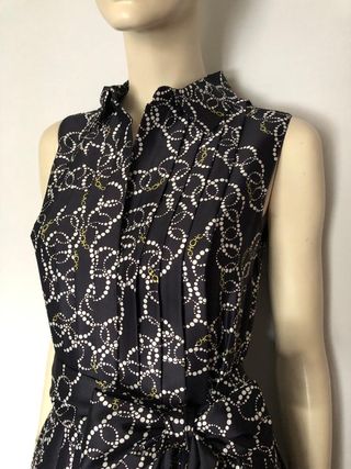 Vestido Carolina Herrera XS negro/amarillo