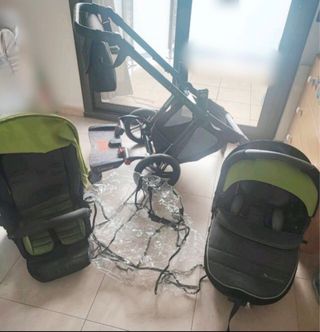 Carrito bebé Jané + plataforma